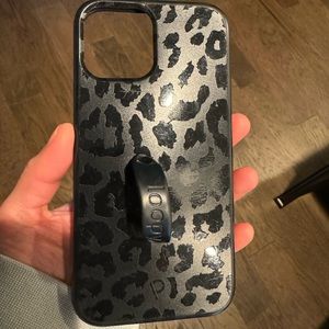Loopy Case Black Leopard Phone Case